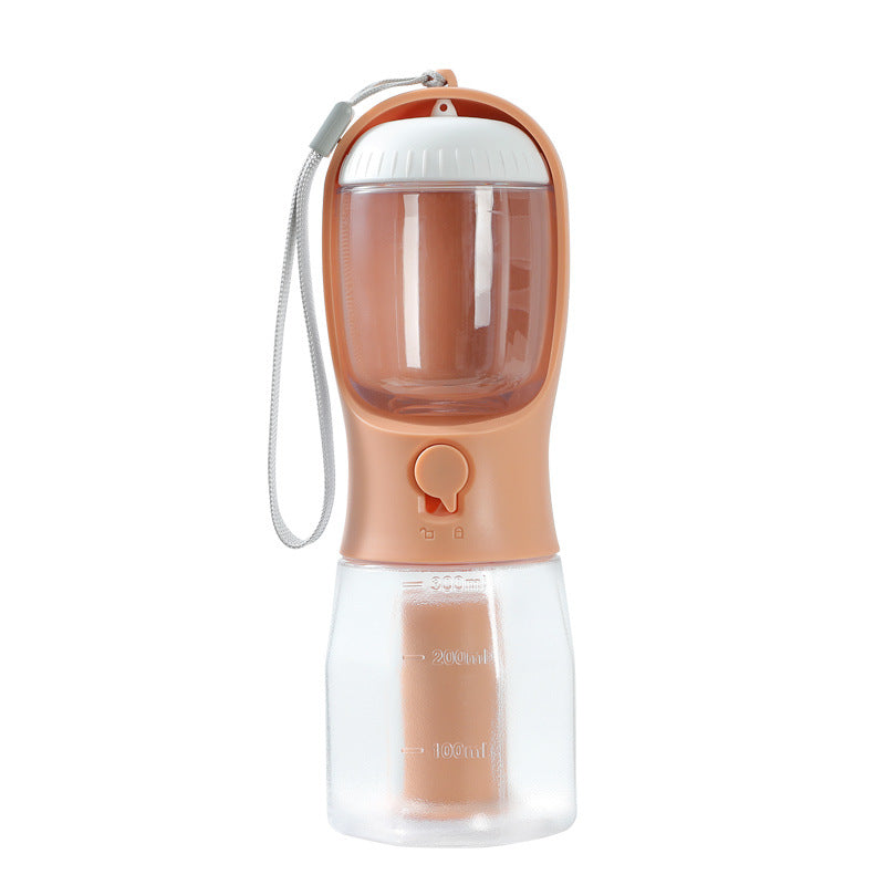 Portable Pet Water Bottle with Waste Bag Compartment image 4
