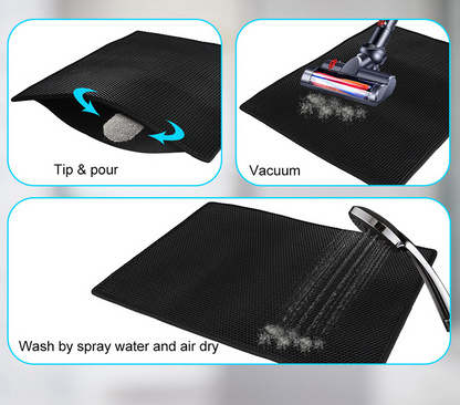 Waterproof Honeycomb Cat Litter Mat image 2