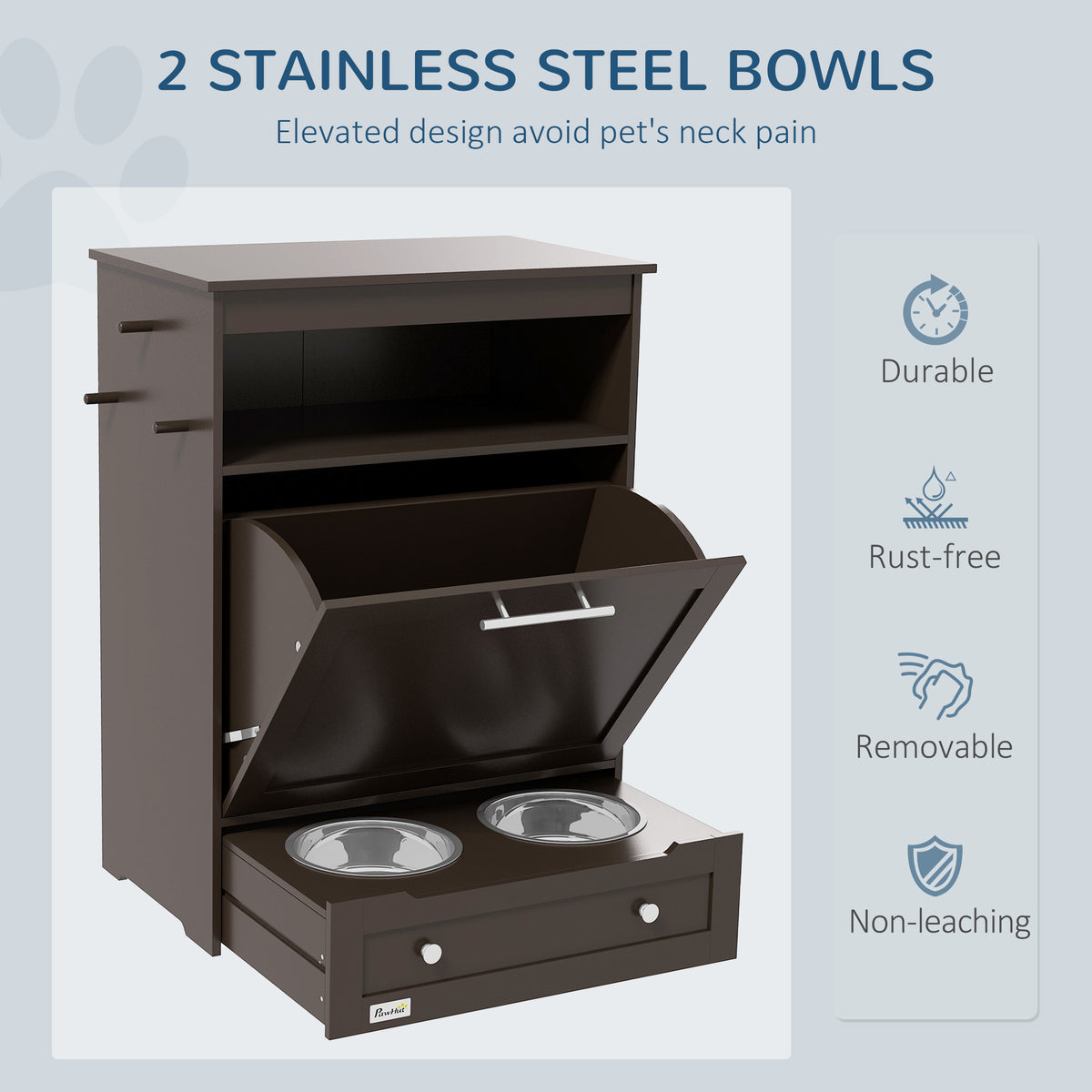 Pet Food Storage Container for Organized Feeding Areas image 2