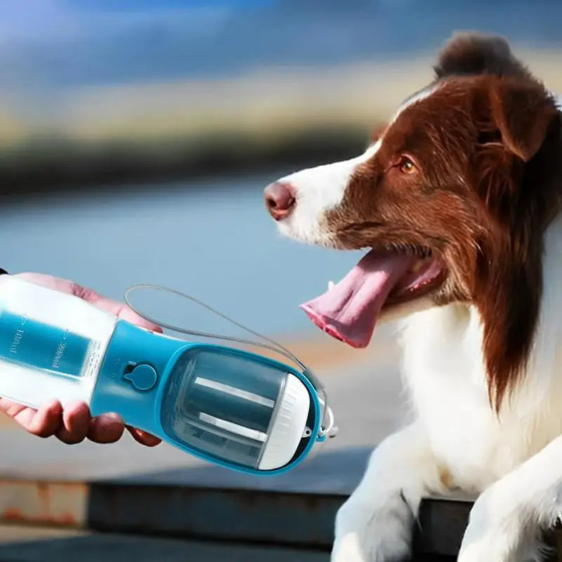 Portable Pet Water Bottle with Waste Bag Compartment image 6