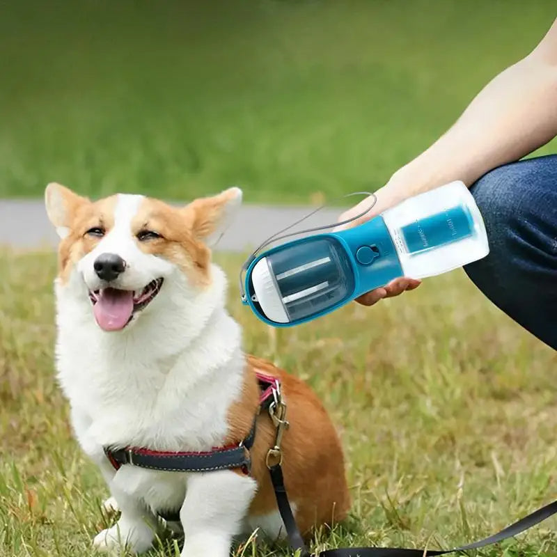 Portable Pet Water Bottle with Waste Bag Compartment image 10