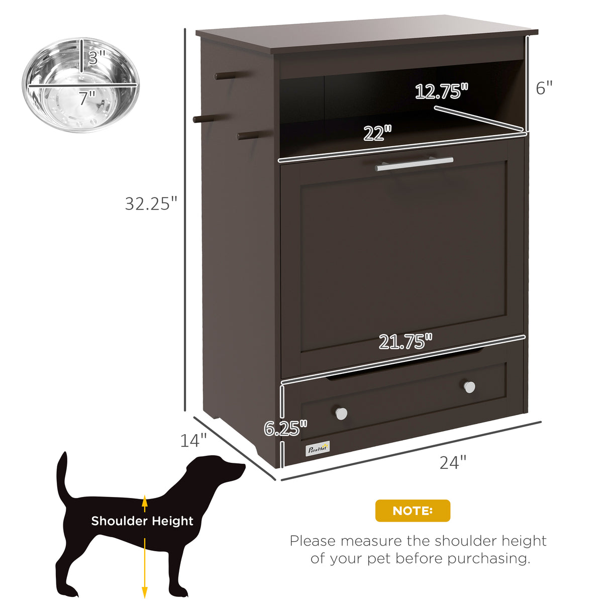 Pet Food Storage Container for Organized Feeding Areas