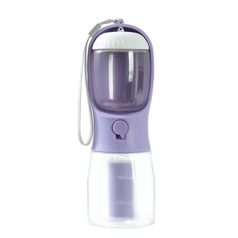 Portable Pet Water Bottle with Waste Bag Compartment image 2