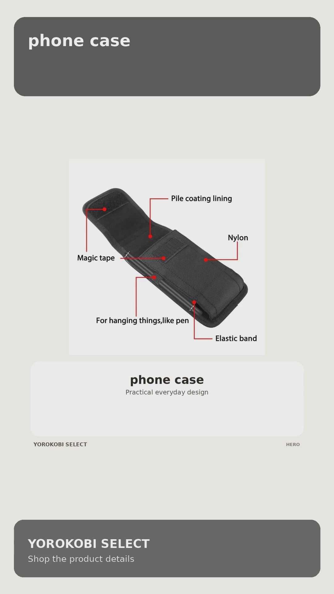 phone case product video