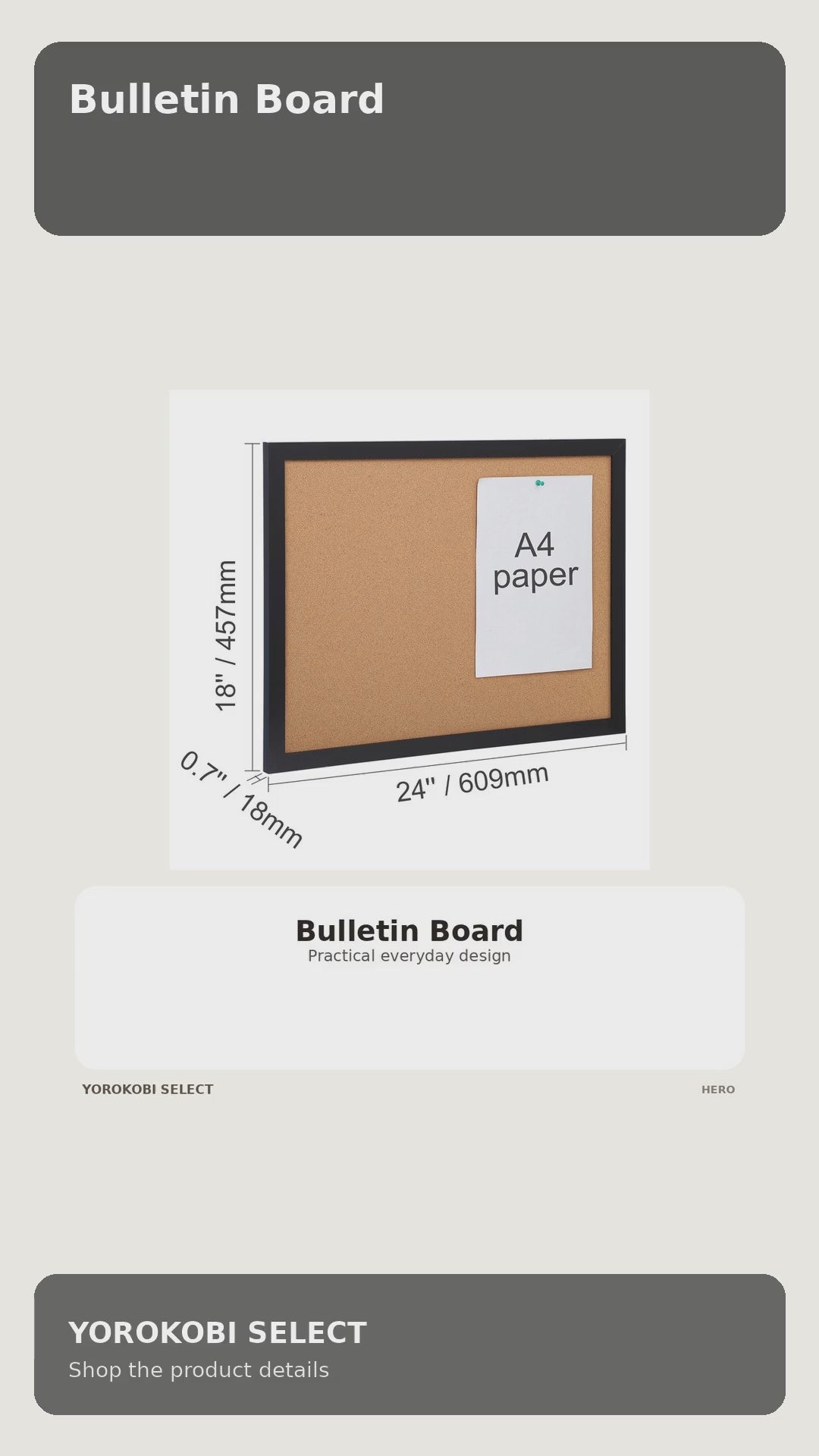Bulletin Board product video
