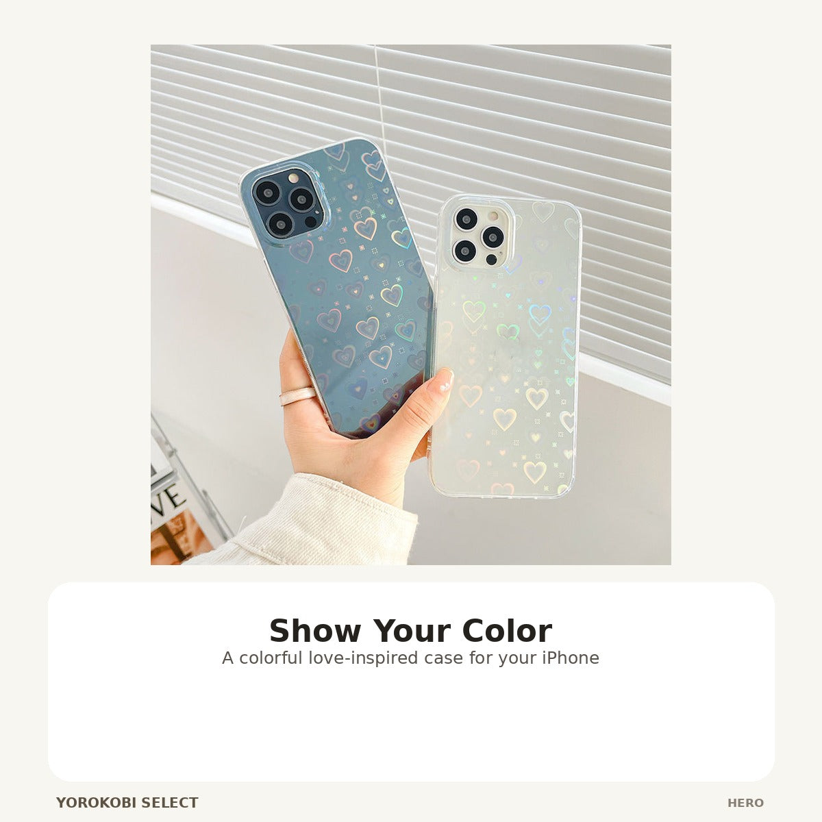 Colorful Love Phone Case for iPhone 12/12 Pro