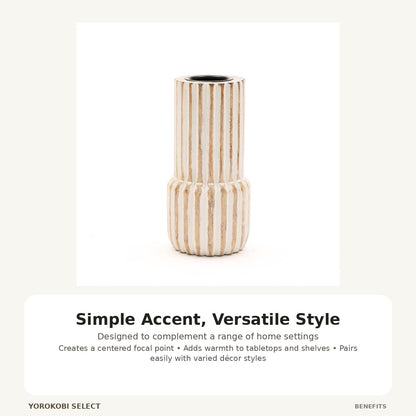 Decorative Ritual Candle Holder in Walnut image 2
