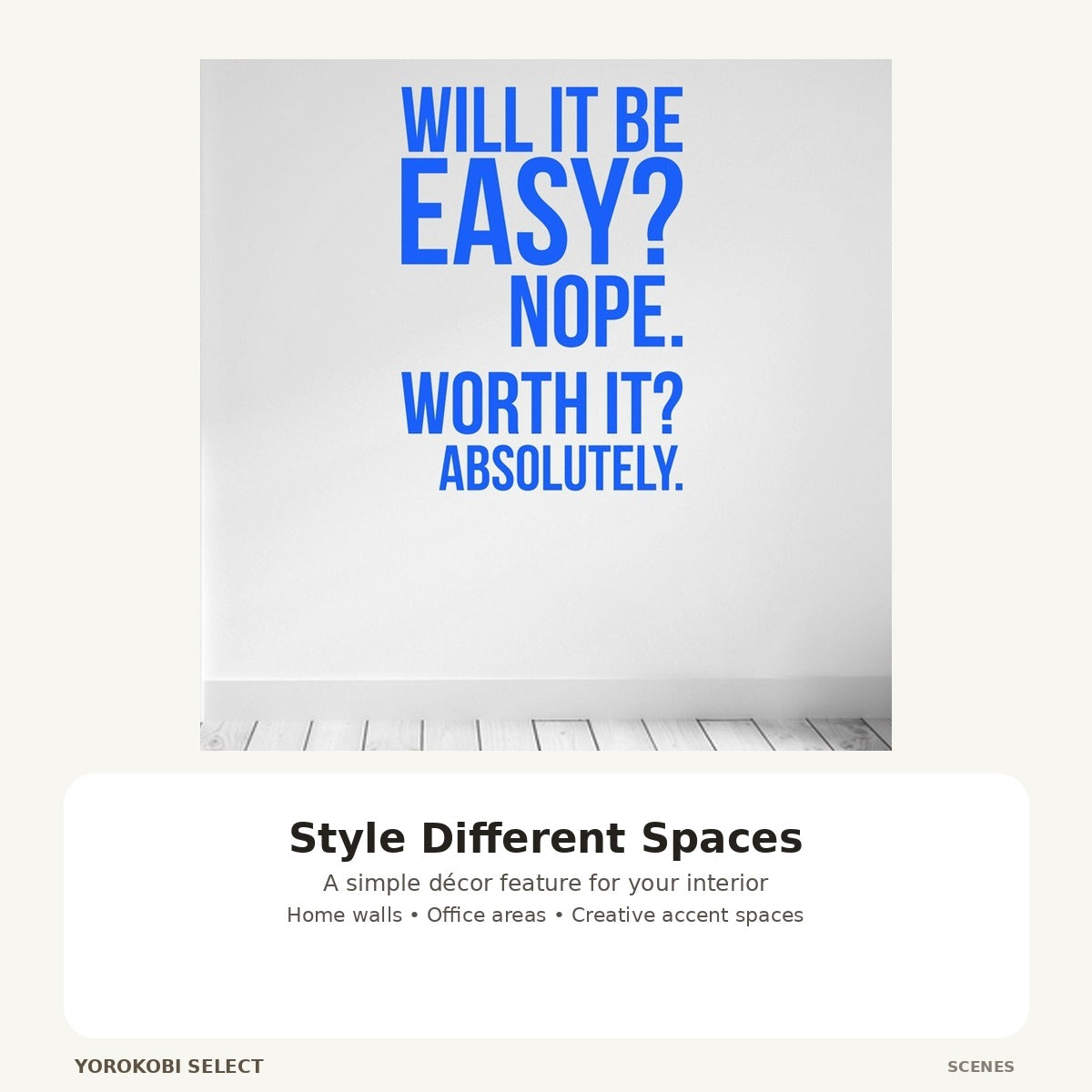 Decorative Wall Sticker, 82 x 57 cm image 3
