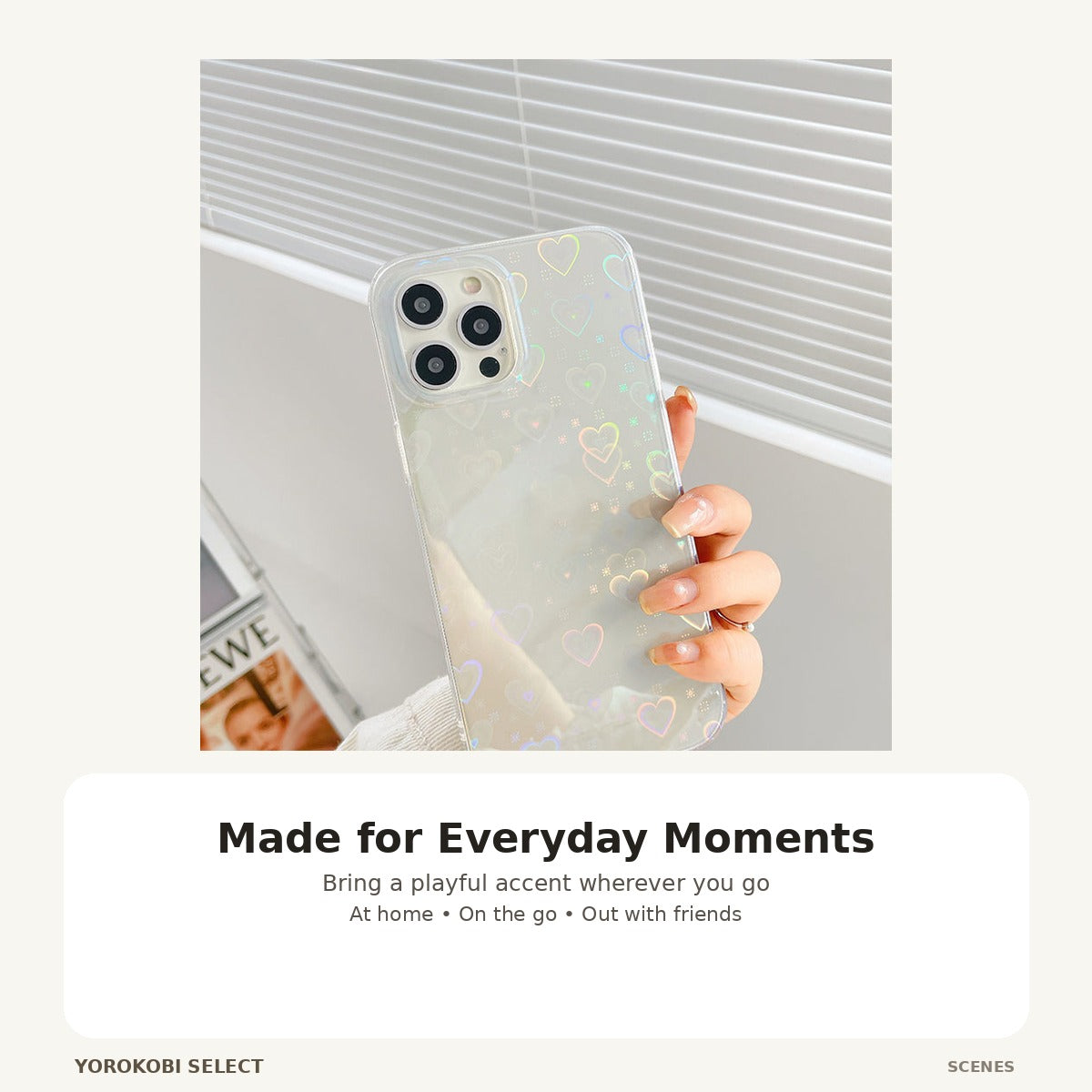 Colorful Love Phone Case for iPhone 12/12 Pro image 3