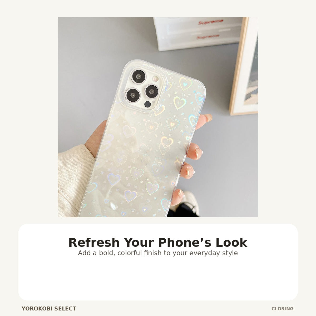 Colorful Love Phone Case for iPhone 12/12 Pro image 5