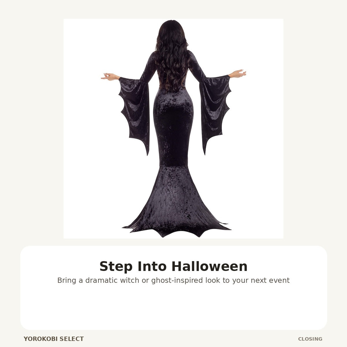 Women's Dark Red Halloween Witch Costume Dress - XL image 5