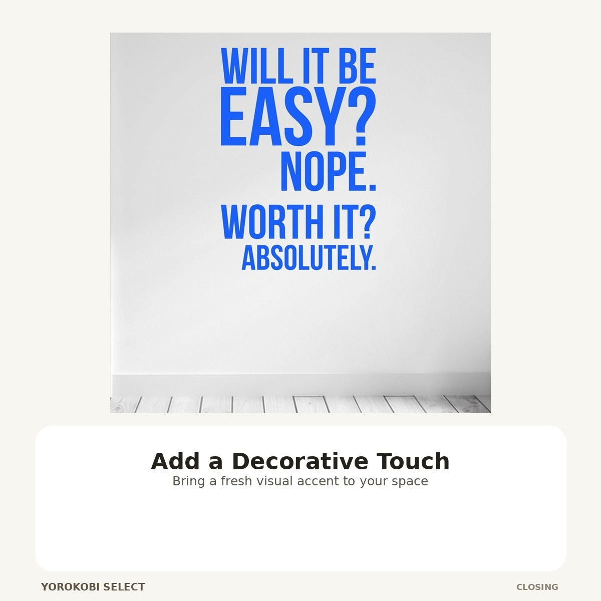 Decorative Wall Sticker, 82 x 57 cm image 5